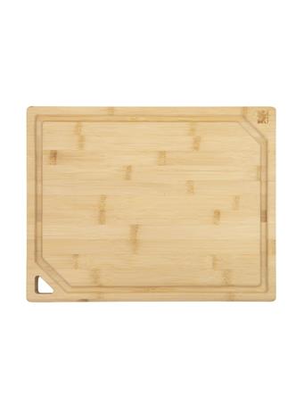 LIFETIME BRANDS - Sabatier Large Cutting Board With Perimeter Juice Trench And Recessed Handles WOOD