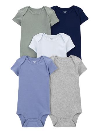 CARTER'S - Baby 5-Pack Short-Sleeve Bodysuits MULTI