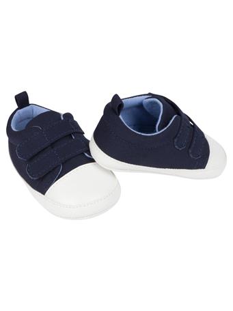 GERBER CHILDRENSWEAR - Baby Neutral Navy Canvas Sneakers NAVY
