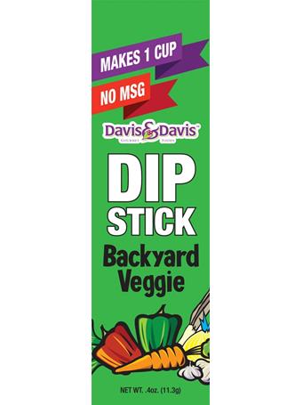 DAVIS & DAVIS GOURMET - Backyard Veggie Dip Stick NO COLOR