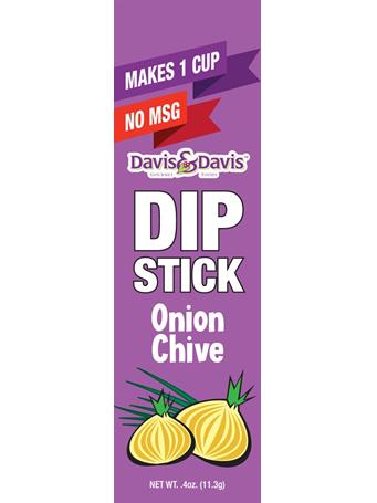 DAVIS & DAVIS GOURMET - Onion Chive Dip Stick NO COLOR