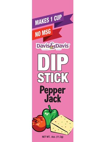 DAVIS & DAVIS GOURMET - Pepper Jack Dip Stick NO COLOR