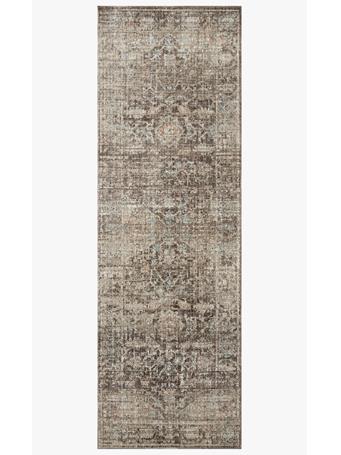 LOLOI RUGS - Joanna Gaines x Loloi Millie Runner in Charcoal/Dove 2'7" x 8'0" CHARCOAL / DOVE