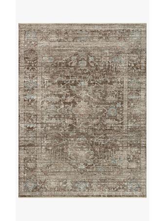 LOLOI RUGS - Magnolia Home by Joanna Gaines x Loloi Millie Rug in Charcoal/Dove 3'6" x 5'6" CHARCOAL / DOVE