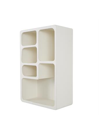 UMA - Wooden Geometric Wall Shelf CREAM