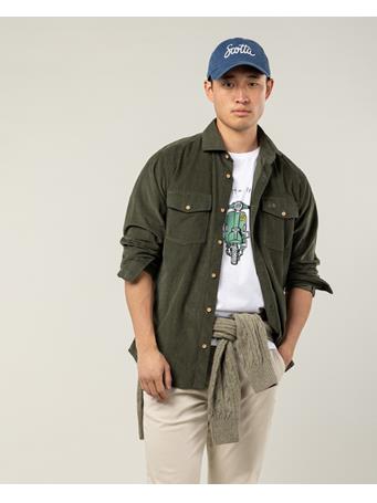 SCOTTA - Khaki Wood Pocket Shirt OLIVE
