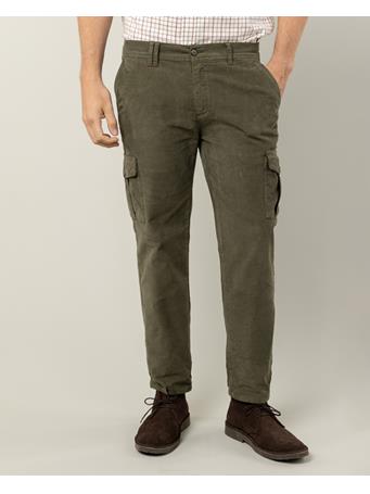 SCOTTA - Brando Cargo Khaki Wood Trousers KHAKI