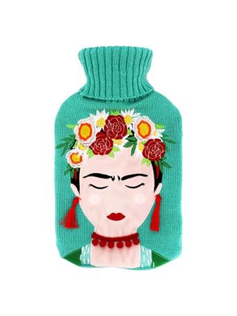 HOUSE OF DISASTER - Frida Kahlo Hot Water Bottle BLUE