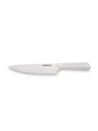 FARBERWARE - Professional 8-Inch Forged Textured Stainless Steel Chef Knife SILVER