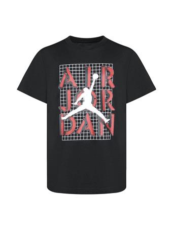 NIKE - Youth Jordan Jumpman Stacked T-Shirt BLACK
