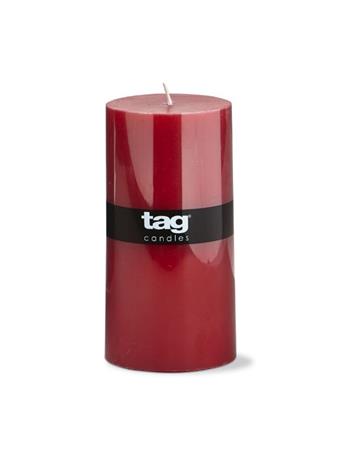 TAG - Pillar Candle RED