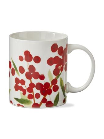 TAG - Red Berries Mug WHITE/RED