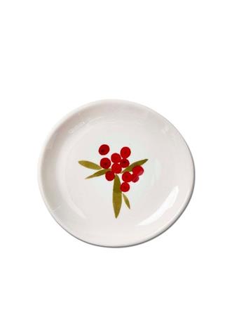 TAG - Appetiszer Plate WHITE/RED