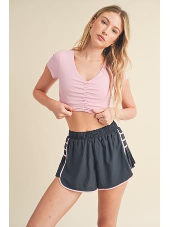 KIMBERLY C - Crop Tee PINK
