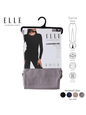 ELLE - Thermal Legging BLK/BLU/GRY/NUDE