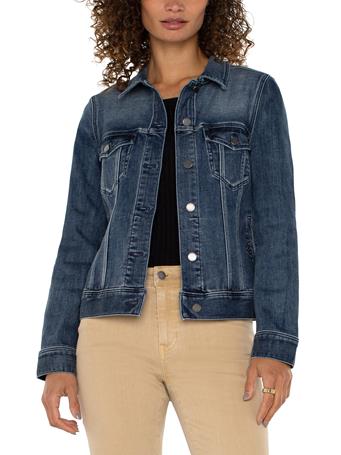 LIVERPOOL JEANS - Classic Jean Jacket PONDERAY