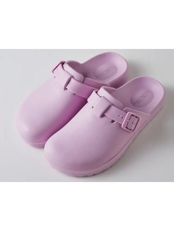 ROXONI - Women's Clogs with Adjustable Buckle PINK