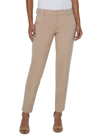 LIVERPOOL - Kelsey Trouser 29IN Inseam BISCUIT TAN