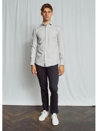 BRUUN & STENGADE - Beal Modern Fit Shirt GREY