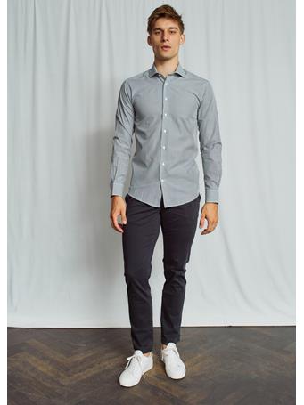 BRUUN & STENGADE - Kevin Modern Fit Shirt NAVY