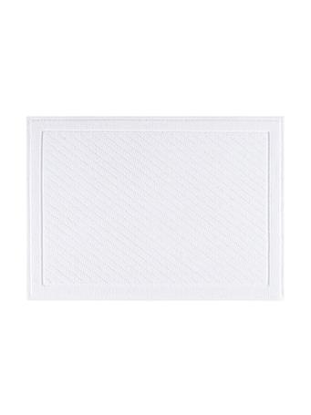 HOST AND HOME - Cotton Bath Rug 17" x 24" WHITE