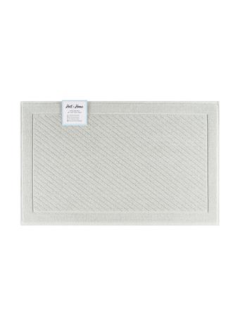 HOST AND HOME - Cotton Bath Rug 20" x 32" LIGHT GREY