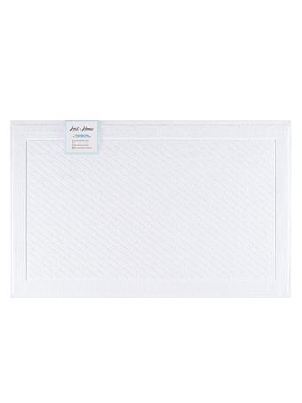HOST AND HOME - Cotton Bath Rug 24" x 36" WHITE