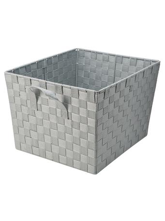 SIMPLIFY - Woven Large Tote HEATHER GREY