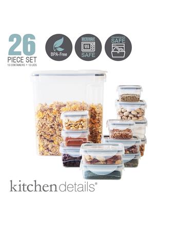 KITCHEN DETAILS - Airtight Food Storage CLEAR