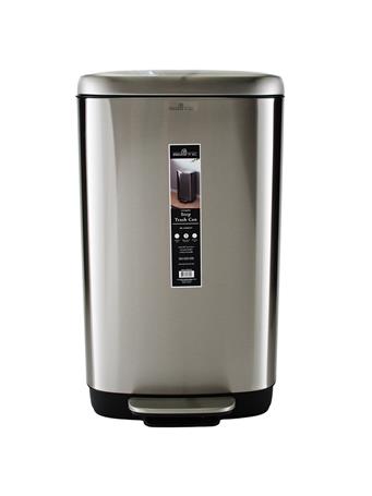 KENNEDY INTERNATIONAL - Stainless Steel Step Trash Can Soft Close STAINLESS STEEL