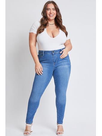 YMI JEANSWEAR - Plus Size Women's Essential Sustainable Skinny Jeans C1862