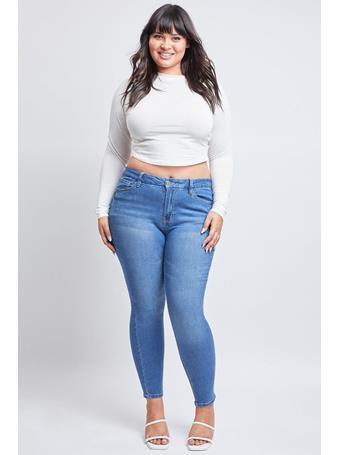 YMI JEANSWEAR - Plus Size Sustainable Curvy Fit Skinny Jeans M108
