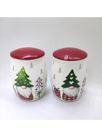 Salt & Pepper Set WHITE/RED