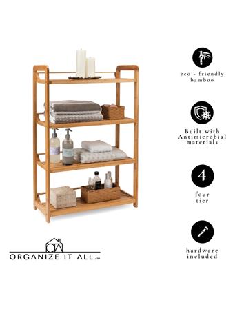 NEU HOME - Tier Shelf BAMBOO