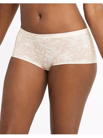 MAIDENFORM - Barely There Boyshort IVORY CANVAS FERN PRINT