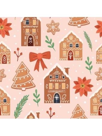 RAMALLAH TRADING COMPANY - Christmas Gingerbread House Kitchen Placemats - 4 Pack NO COLOR