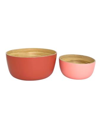 PORTER GREEN - Bebb Biodegradable Bamboo Bowls TERRA+PEACH