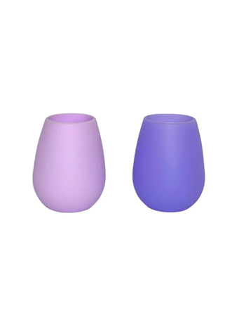 PORTER GREEN - Fegg & Stemm Unbreakable Silicone Glasses TANZANITE+AMETHYST