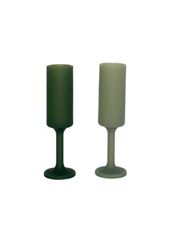 PORTER GREEN - Seff Silicone Unbreakable Champagne Flute SAGE+OLIVE