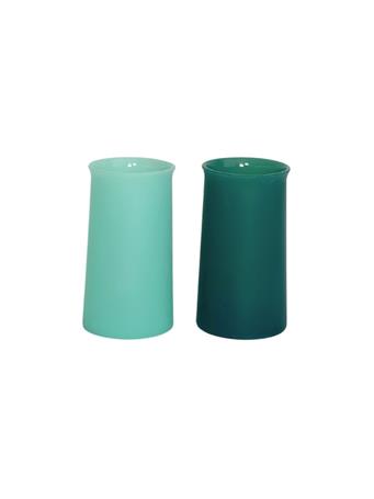 PORTER GREEN - Stegg Silicone Unbreakable Highball Glasses MIST+INK
