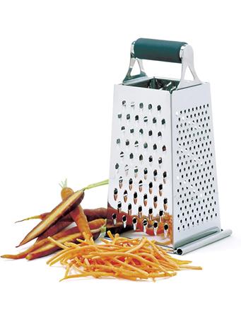 NORPRO - Grip-Ez Grater With Catcher STAINLESS STEEL