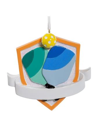 KURT ADLER - Pickleball Ornament WHITE