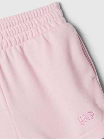 GAP - Toddler Mini Gap Logo Dolphin Shorts LIGHT PEONY