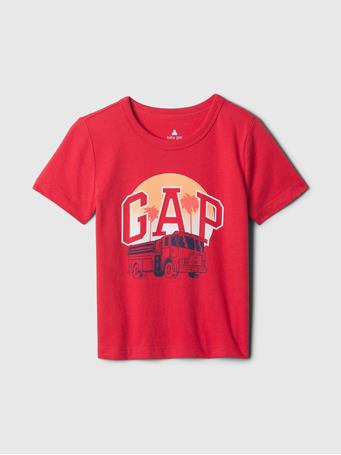 GAP - Mix and Match Graphic T-Shirt SLIPPER RED