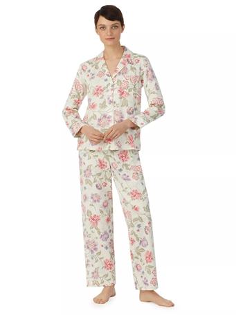 RALPH LAUREN - Floral Shirt Pyjama Set IVORY FLORAL