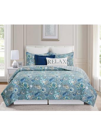 C & F ENTERPRISES - Lightweight Bedspread Coverlet BLUE