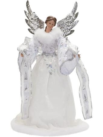 MELROSE INTERNATIONAL - Angel Figurine WHITE