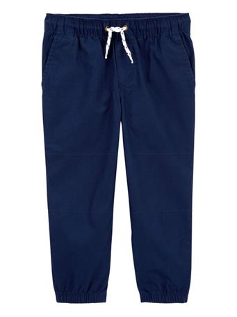 CARTER'S - Baby Drawstring Joggers NAVY