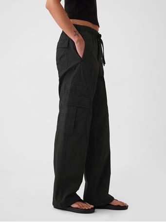 GAP - Cargo Easy Pants BLACK