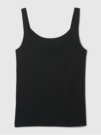 GAP - Modern Rib Tank Top BLACK